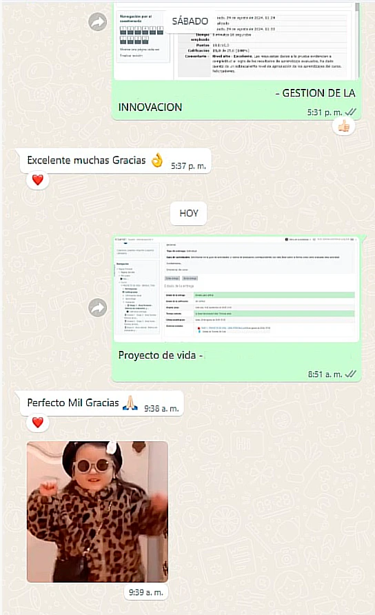 Conversación con un estudiante (1 de 6)